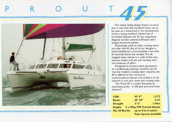 Prout Catamarans  Brochure