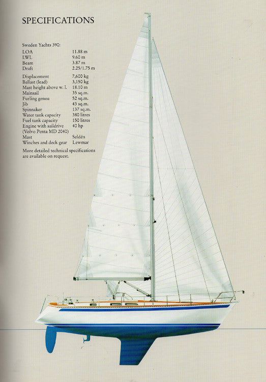 Sweden Yachts 390 Brochure