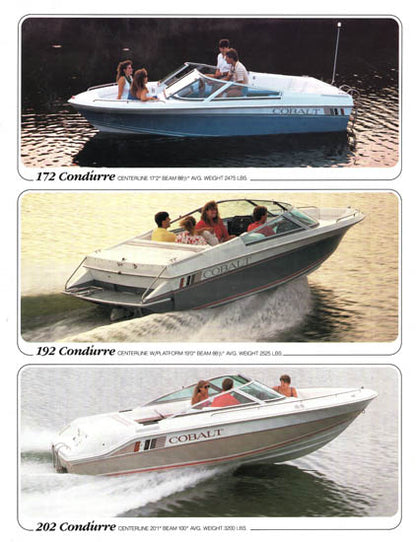 Cobalt 1989 Brochure