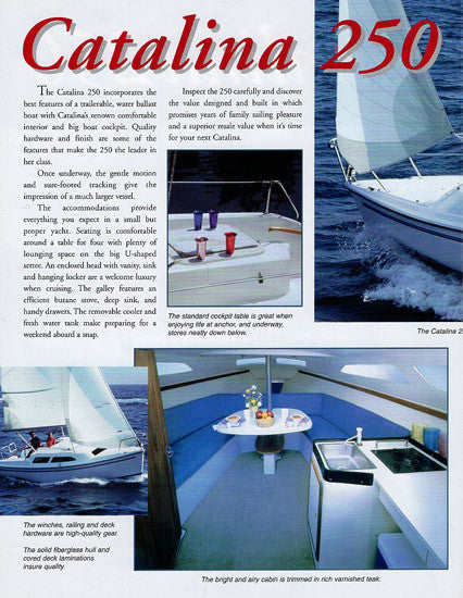 Catalina 250 Brochure