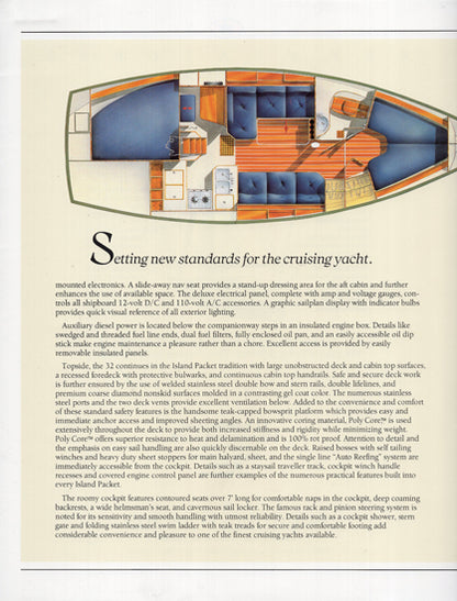 Island Packet 32 Launch Brochure