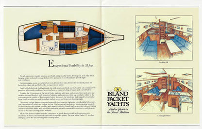 Island Packet 35 Launch Brochure