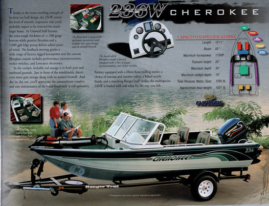 Ranger 1999 Cherokee Brochure