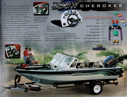 Ranger 1999 Cherokee Brochure