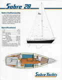 Sabre 28 Brochure