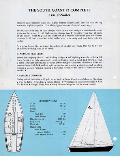 South Coast 22 Brochure