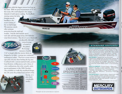 Ranger 1998 Cherokee Brochure