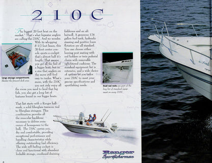 Ranger 1996 Sportfisherman Brochure