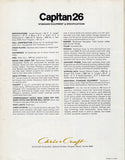Chris Craft Capitan 26 Brochure