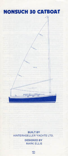 Hinterhoeller Nonsuch 30 Brochure