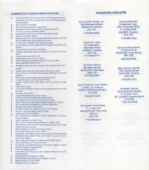 Hinterhoeller Nonsuch 30 Brochure