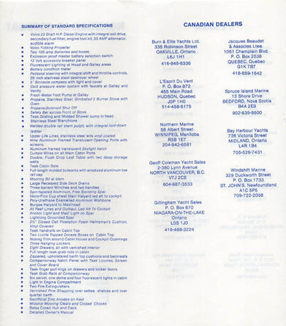 Hinterhoeller Nonsuch 30 Brochure