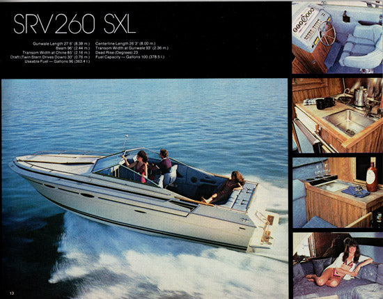 Sea Ray 1982 Brochure