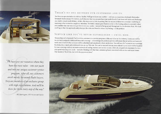 Savannah 54 Brochure