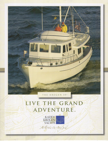 Krogen 39 Trawler Brochure