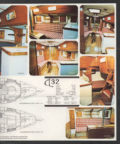 Cheoy Lee 32 Brochure
