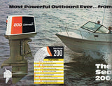 Johnson 1976 Outboard Brochure
