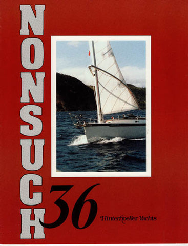 Hinterhoeller Nonsuch 36 Brochure