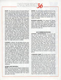 Hinterhoeller Nonsuch 36 Specification Brochure