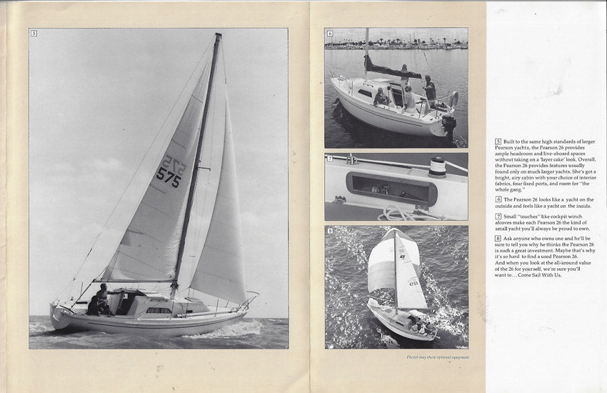 Pearson 26 Brochure