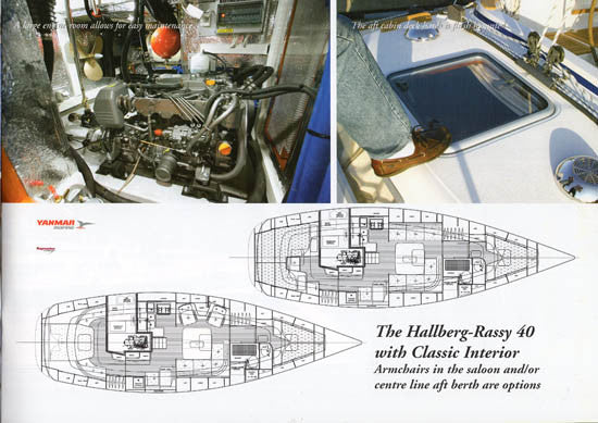 Hallberg-Rassy 40 Brochure