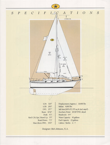 Island Packet 29 Launch Brochure