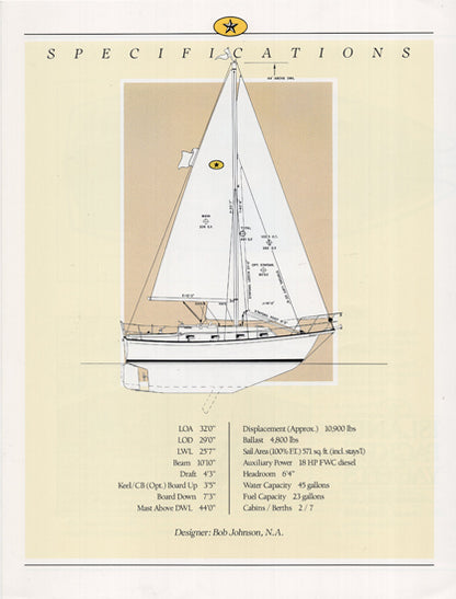 Island Packet 29 Launch Brochure
