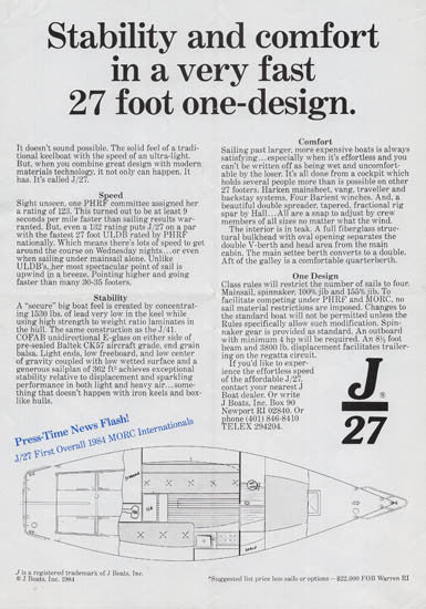 J/27 Brochure