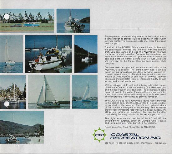 Aquarius Brochure