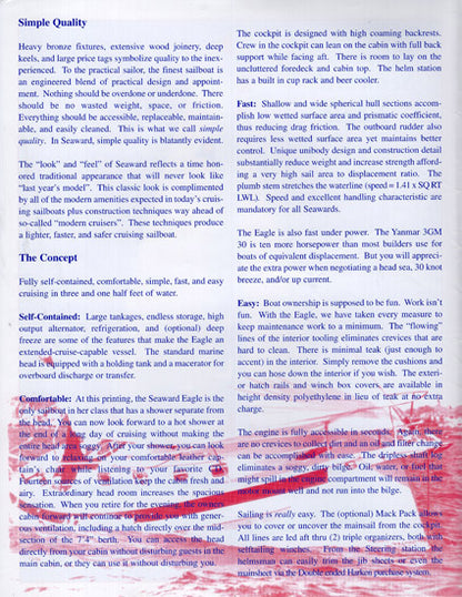 Seaward Eagle 32 Brochure
