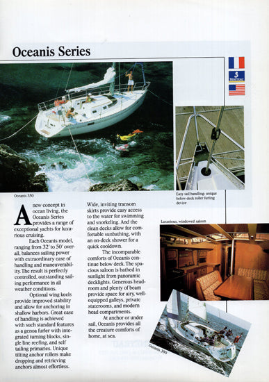Beneteau 1987 Company Brochure