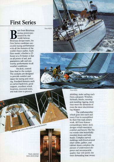 Beneteau 1987 Company Brochure