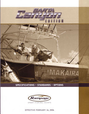 Rampage 33 Barta Canyon Edition Specification Brochure