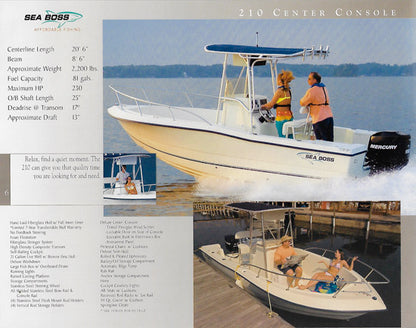 Sea Boss 2006 Brochure