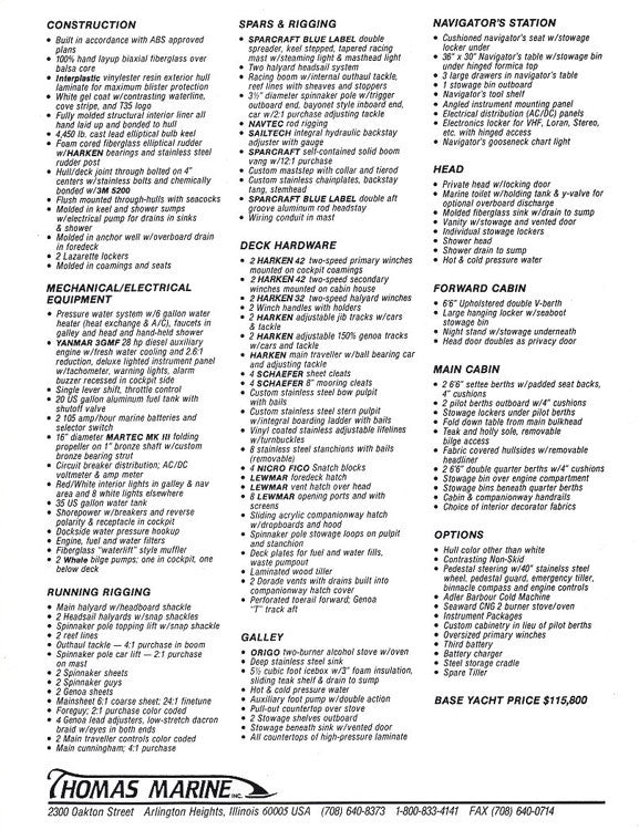 Thomas 35 Specification Brochure