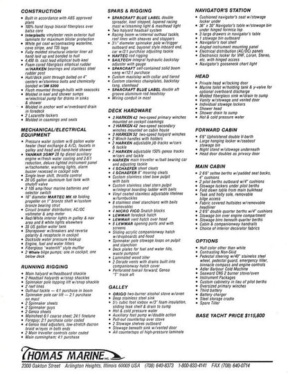 Thomas 35 Specification Brochure
