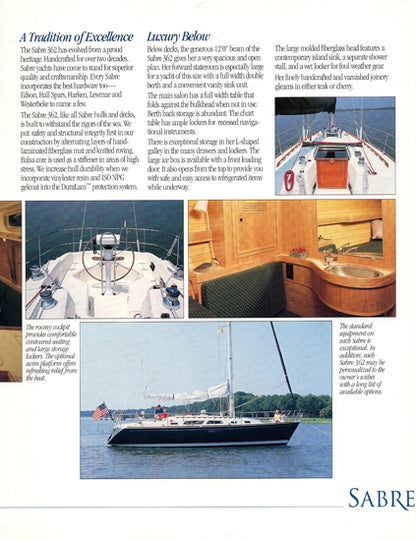 Sabre 362 Brochure