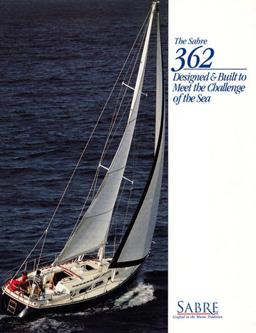 Sabre 362 Brochure