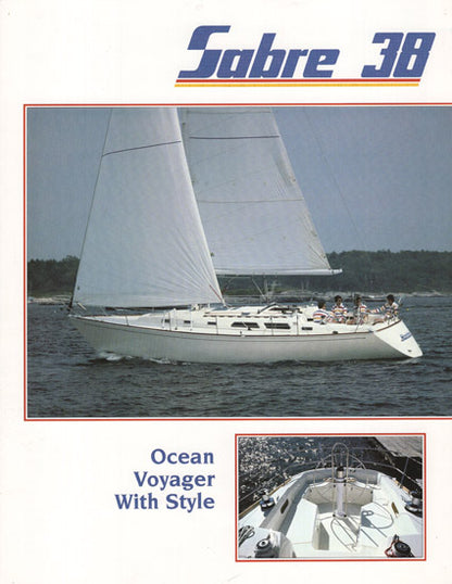 Sabre 38 Mark II Brochure Package