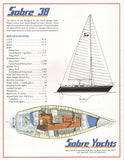 Sabre 38 Mark II Brochure Package