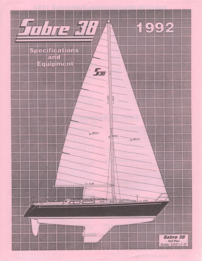 Sabre 38 Mark II Brochure Package