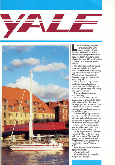 Cruise Royale Brochure