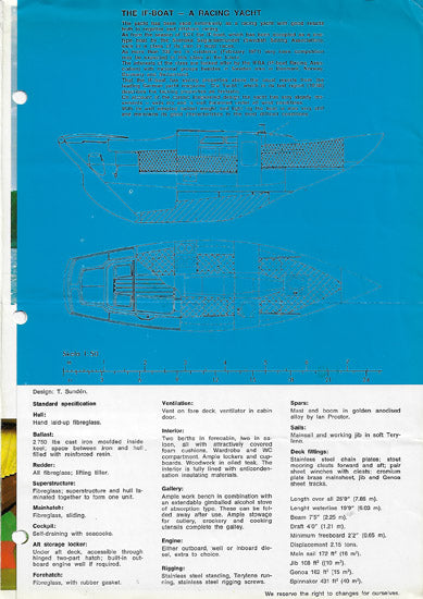 Marieholms International Folkboat Brochure