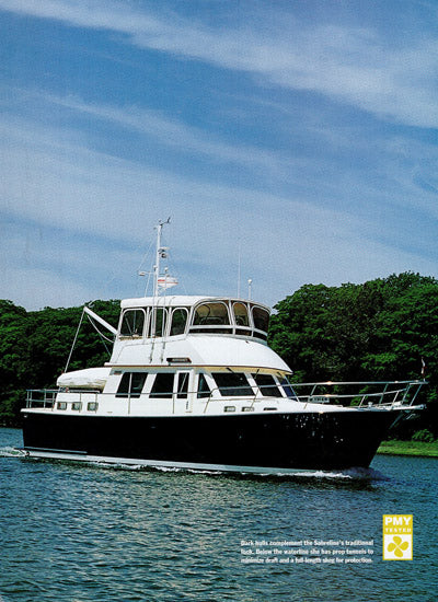 Sabreline 43 Power & Motoryacht Magazine Reprint Brochure