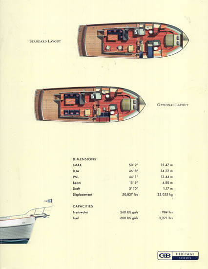 Grand Banks 47 Europa Brochure