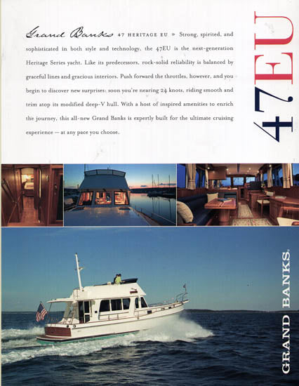 Grand Banks 47 Europa Brochure