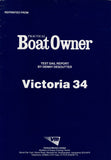 Victoria 34 Practical Boat Owner Magazine Reprint Brochure