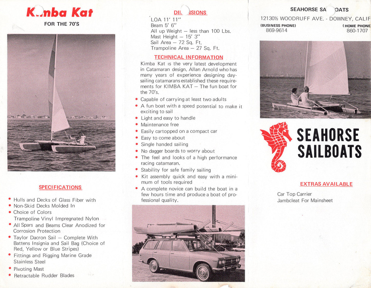 Kimba Kat Brochure