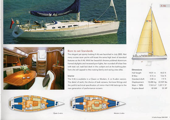 X-Yachts 2006 Brochure