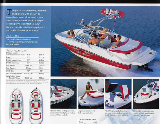 Sea Ray 2007 Sport Boats Brochure